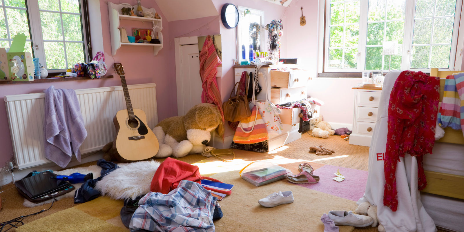 Teenager Sleeps In The Living Room Legal